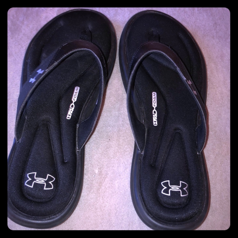 Under Armour 4D foam slippers